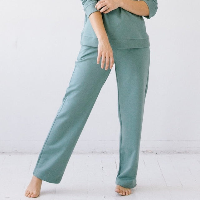 Straight Leg Sweatpants by SALUA