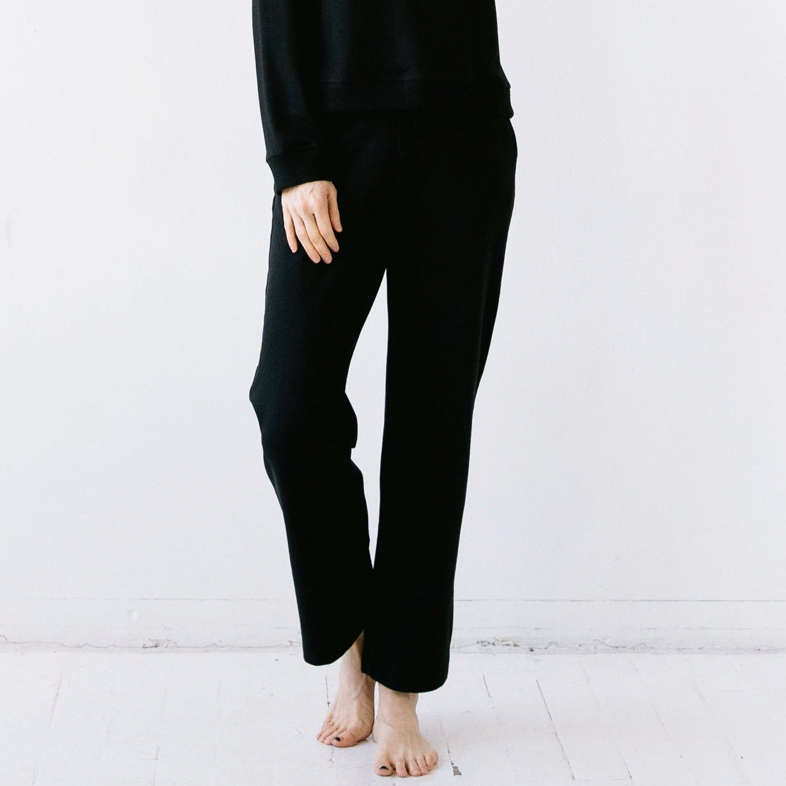 Straight Leg Sweatpants by SALUA