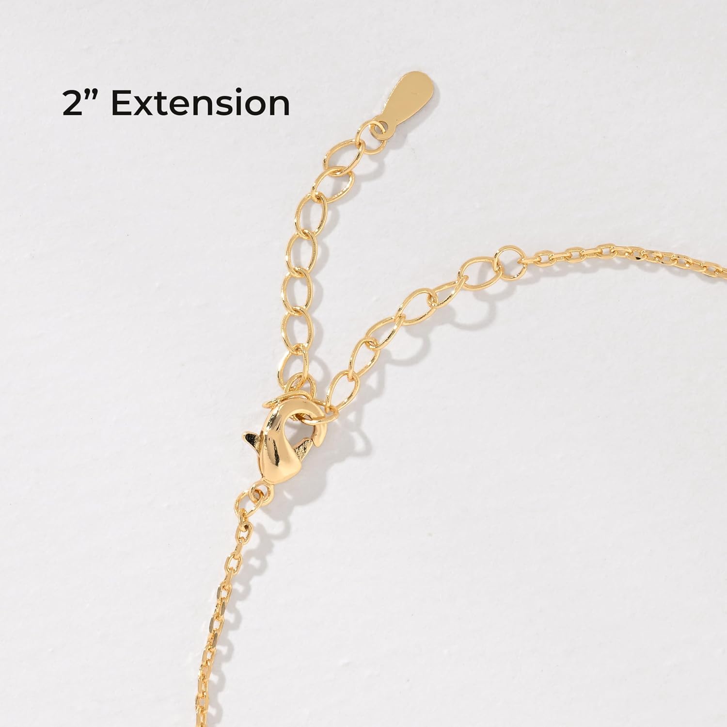 Billet-doux 14K Dainty Gold Plated Tiny Clovers Necklace For Women, Colorful Dainty Very Small 4-Leaf Clovers Gold Plated Choker Necklace, Stackable Jewelry Gifts Perfect for Her