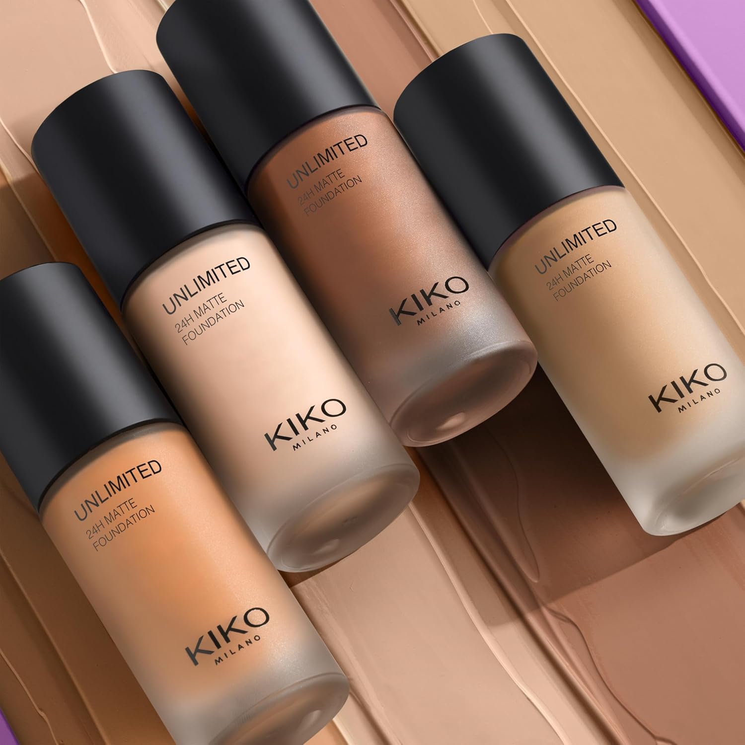 KIKO Milano Unlimited 24H Matte Foundation 3.5 NG, Long-Lasting Matt Liquid Foundation With Up To 24-Hour Hold