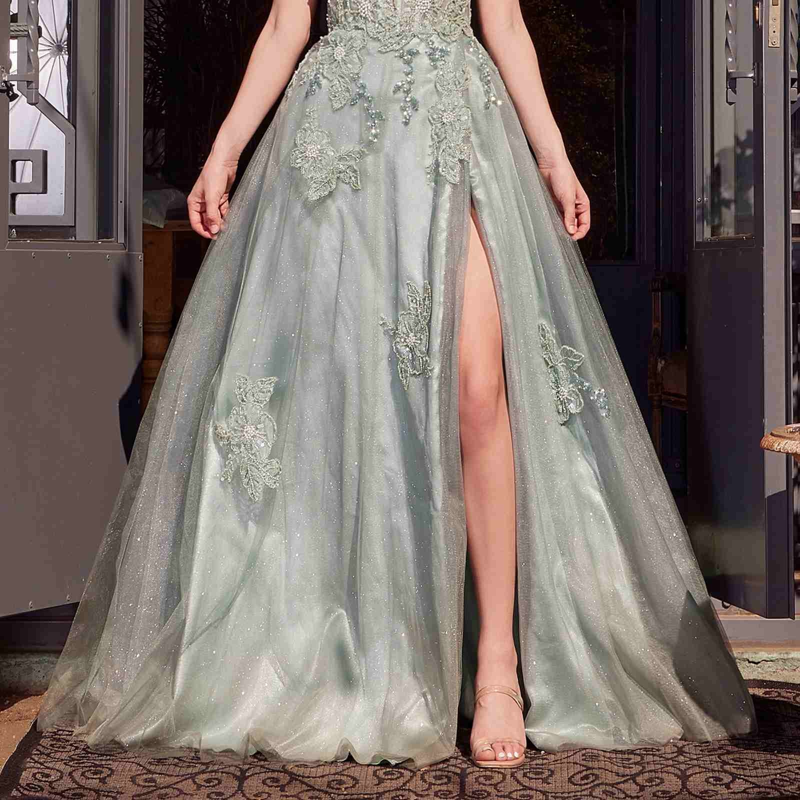 Andrea & Leo A1378 Dress Strapless Layered Tulle Ball Gown