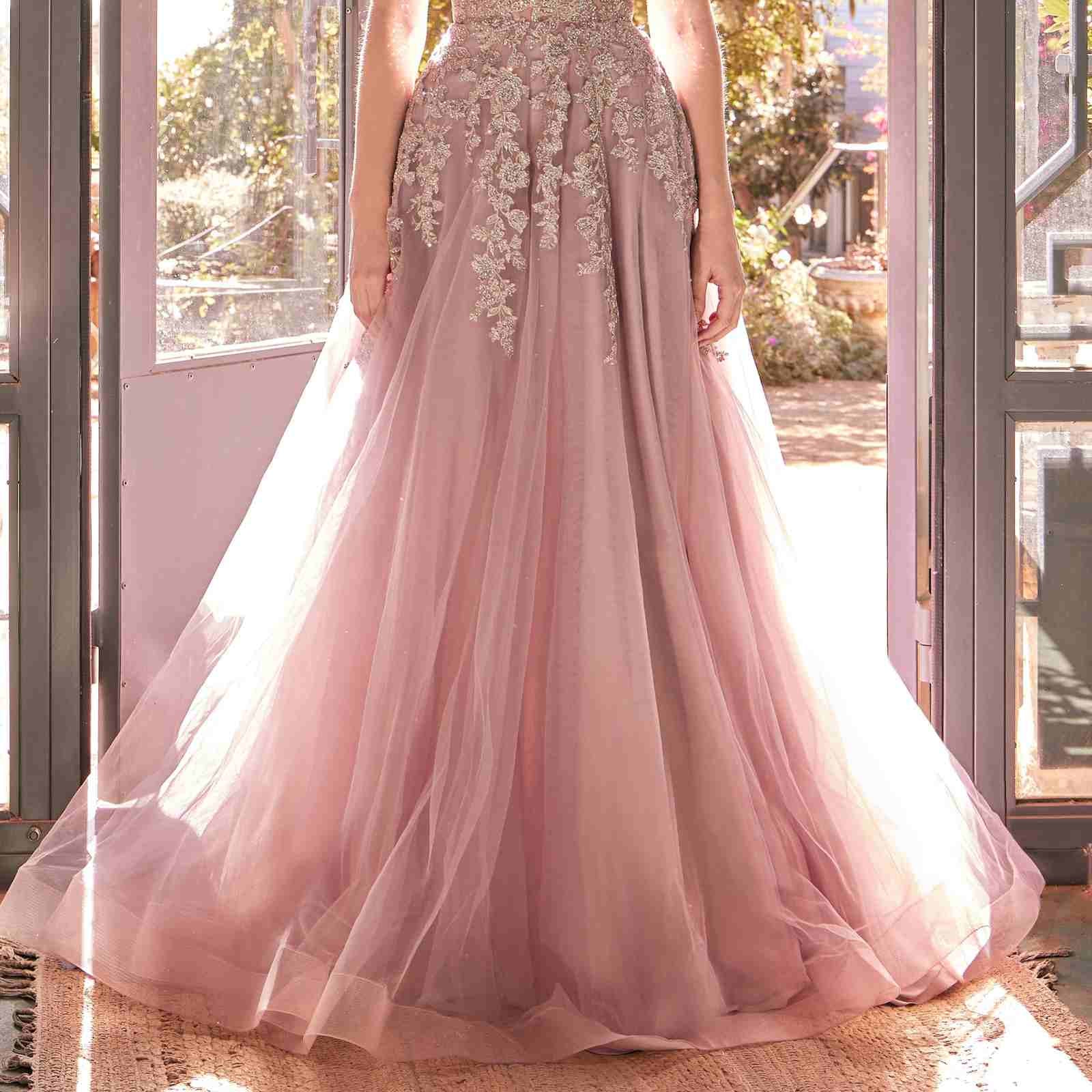 Andrea & Leo A1416 Dress A-Line Lace & Tulle Gown