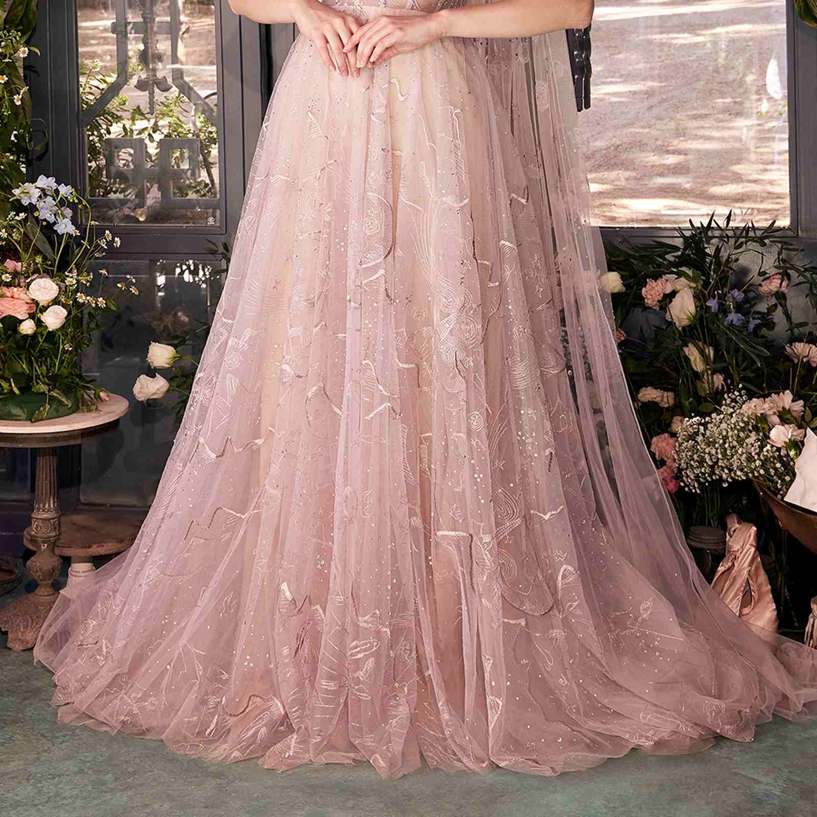 Andrea & Leo A1459 Dress Sun Moon And The Stars Embroidery Gown