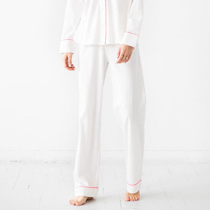 Classic Luxury Pajamas in Brushed Pima Cotton