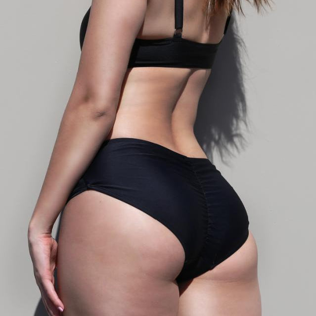 Capri Side Loop Double Rise Bikini Bottom