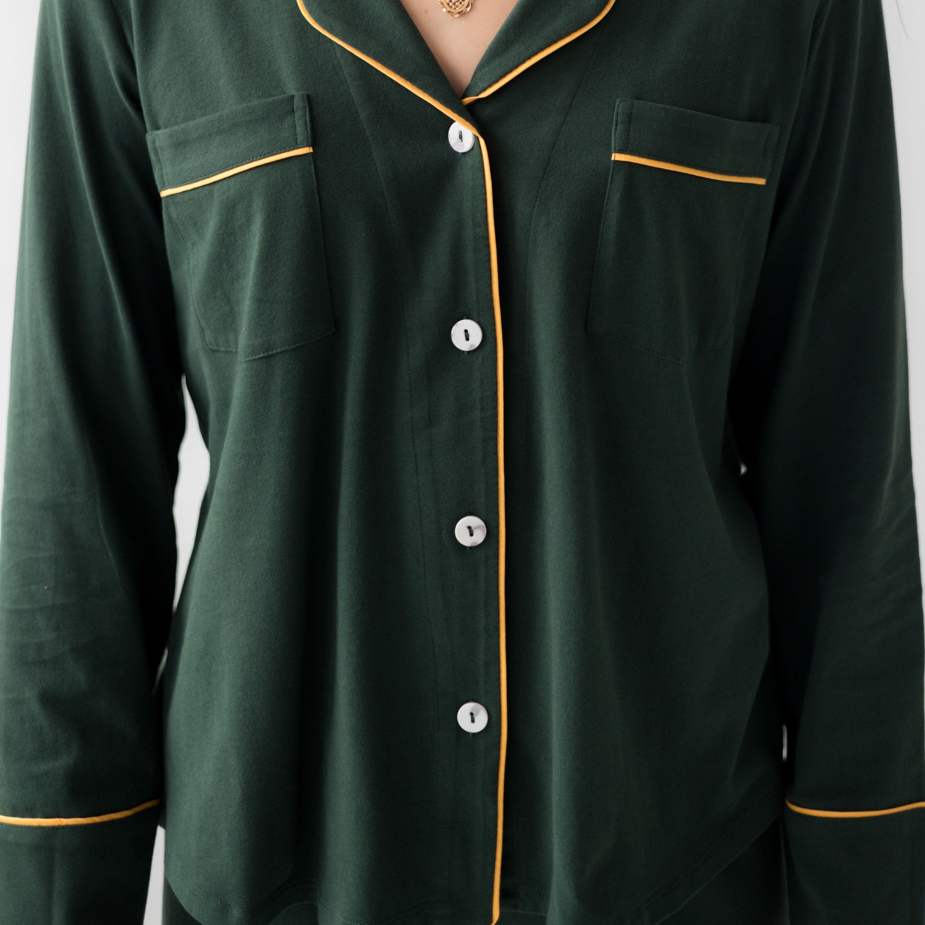 Classic Luxury Pajamas in Brushed Pima Cotton