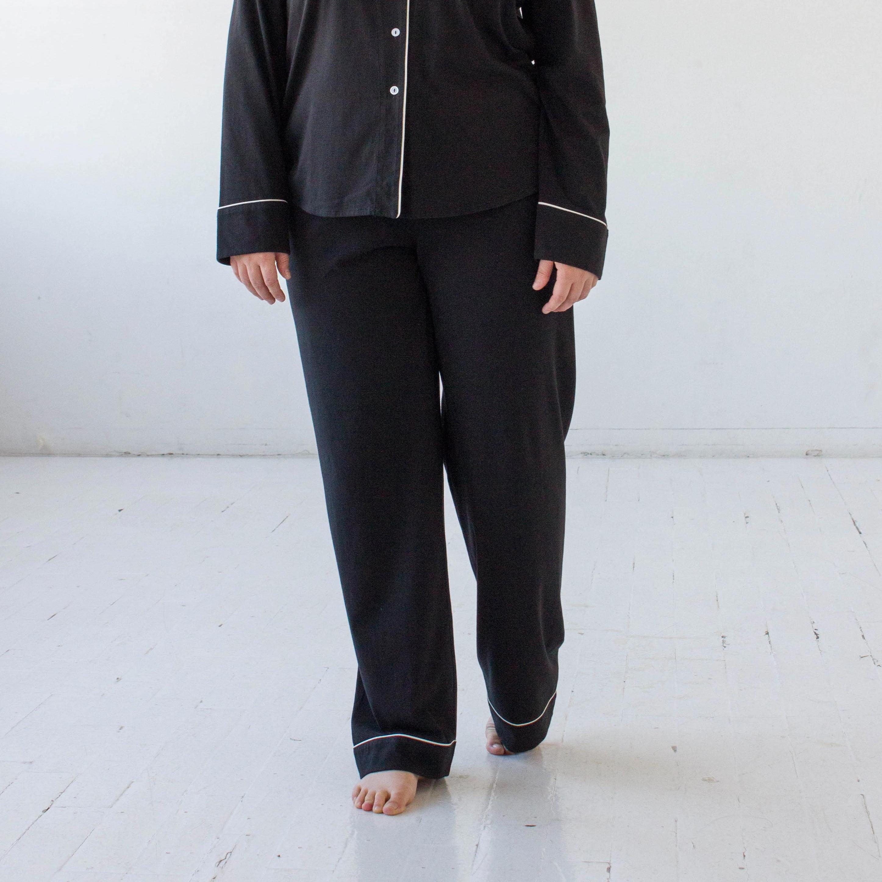 Classic Luxury Pajamas in Brushed Pima Cotton