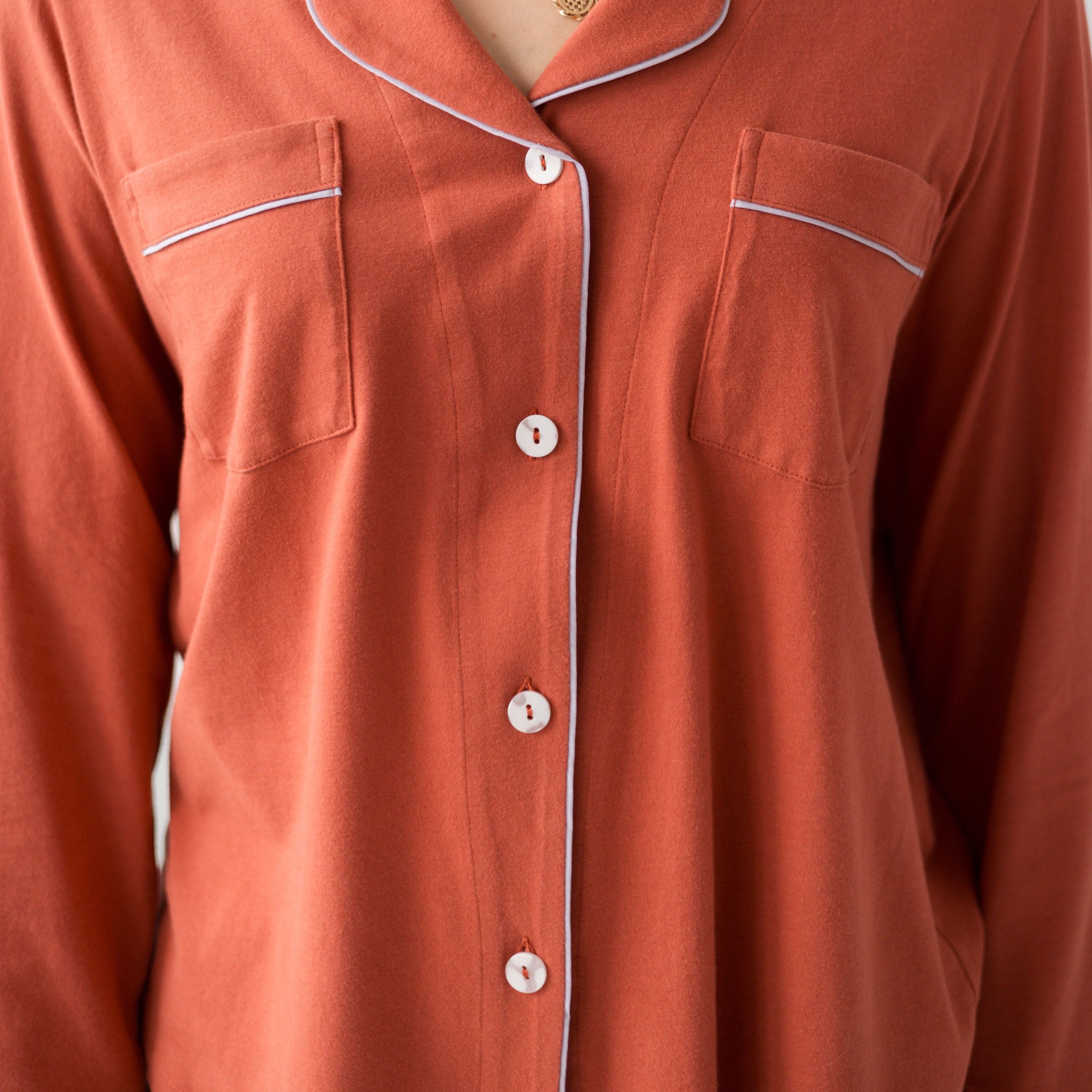 Classic Luxury Pajamas in Brushed Pima Cotton