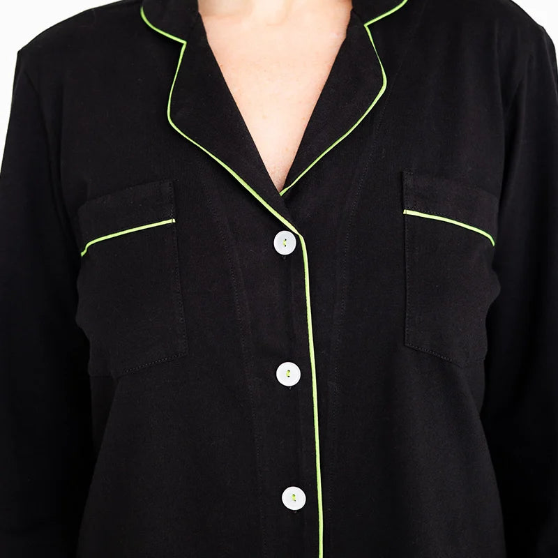 Classic Luxury Pajamas in Brushed Pima Cotton