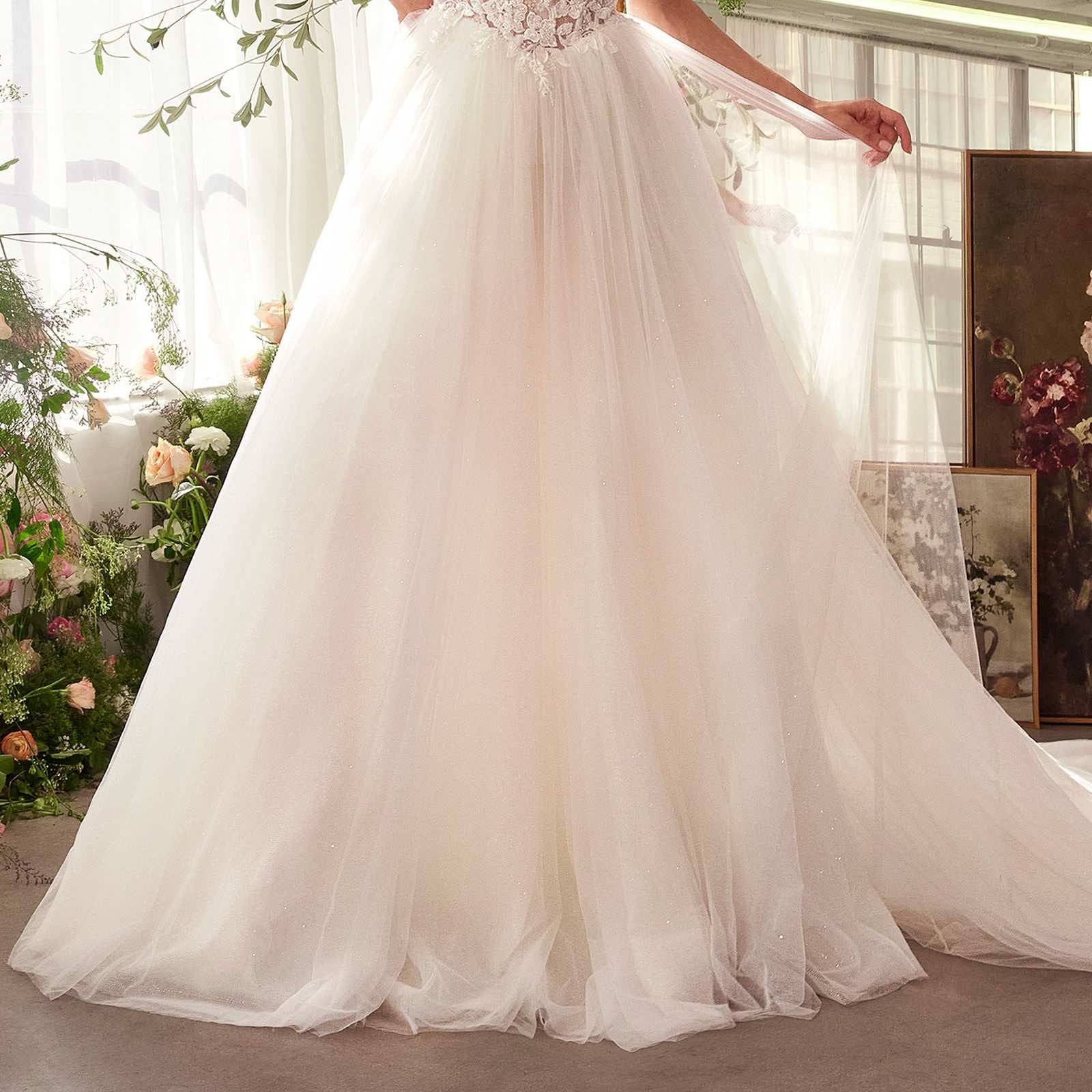 Andrea & Leo WL029 Dress Lace & Tulle Bridal Ball Gown