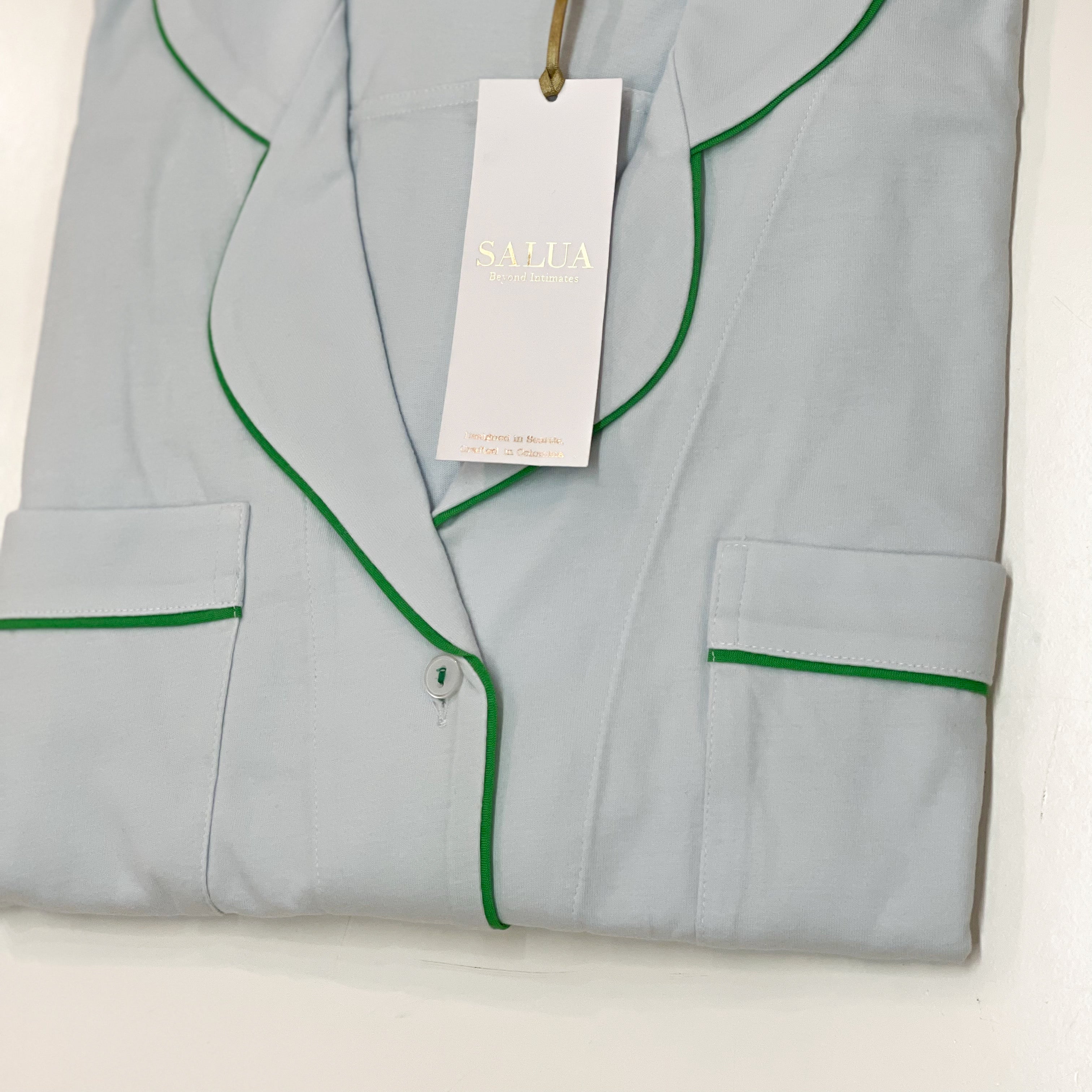 Long Luxury Sleep Shirt in Brushed Pima Cotton -Limited Colors