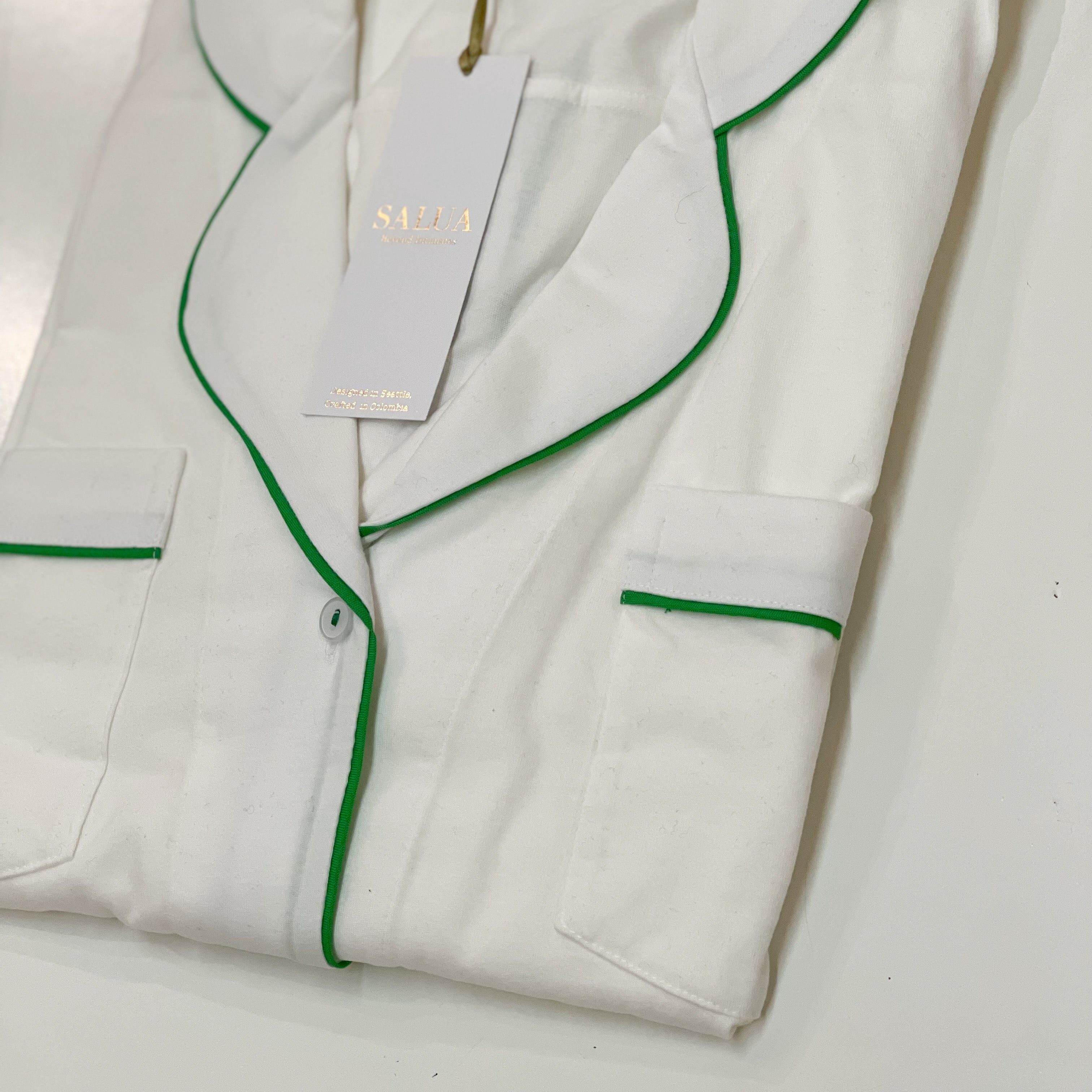 Long Luxury Sleep Shirt in Brushed Pima Cotton -Limited Colors