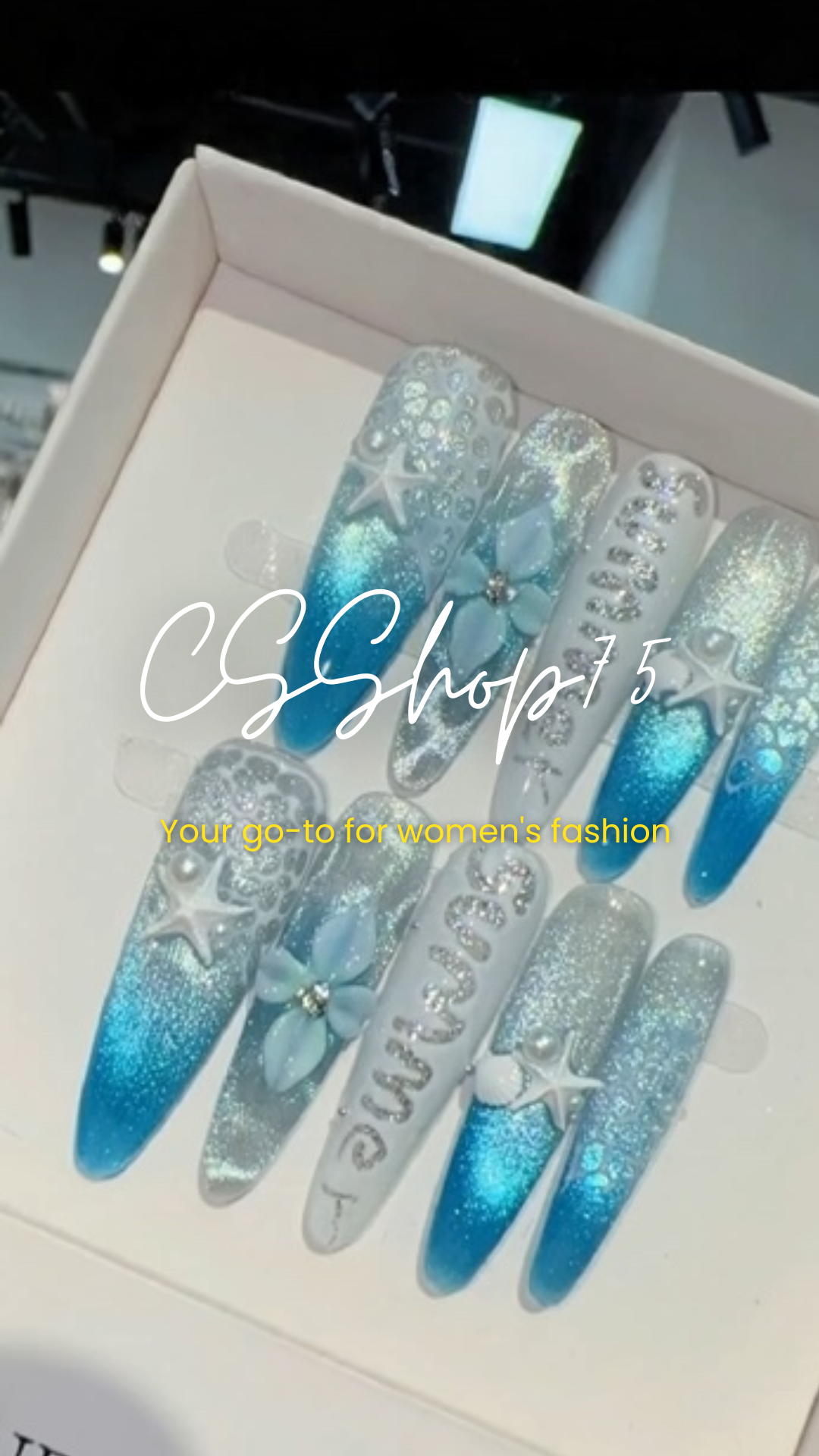Cat's Eye Popular Niche Design Handmade Press on Nails Wholesale