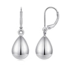 MUNDELL 14K Gold Plated Solid 925 Sterling Silver Post Bow Drop Earrings | Dainty Heart Waterdrop Hypoallergenic Drop Earrings for Women Jewelry Gift