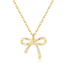 SLUYNZ Solid 925 Sterling Silver Bow Choker Necklace for Women Teens Simple Bowknot Pendant Necklace