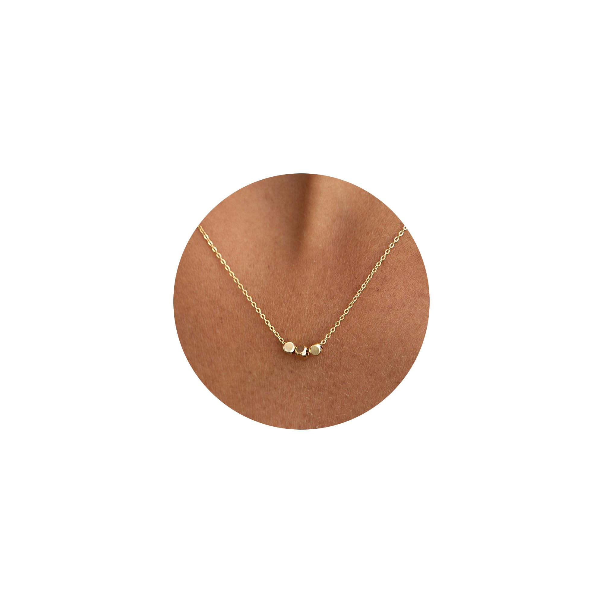 VRIUA Gold Necklace for Women - 14K Gold Plated Dainty Italian Horn Star of David Butterfly Bow Sun Lotus Volleyball Baseball Cowboy Boots Necklace Jewelry Everyday for Women