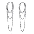 MUNDELL 14K Gold Plated Solid 925 Sterling Silver Post Bow Drop Earrings | Dainty Heart Waterdrop Hypoallergenic Drop Earrings for Women Jewelry Gift