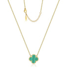 AIPPK Clover Pendant Necklace 18K Gold Plated Four Leaf Clover Necklaces Lucky Simple Jewelry Gifts for Women