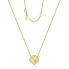 AIPPK Clover Pendant Necklace 18K Gold Plated Four Leaf Clover Necklaces Lucky Simple Jewelry Gifts for Women