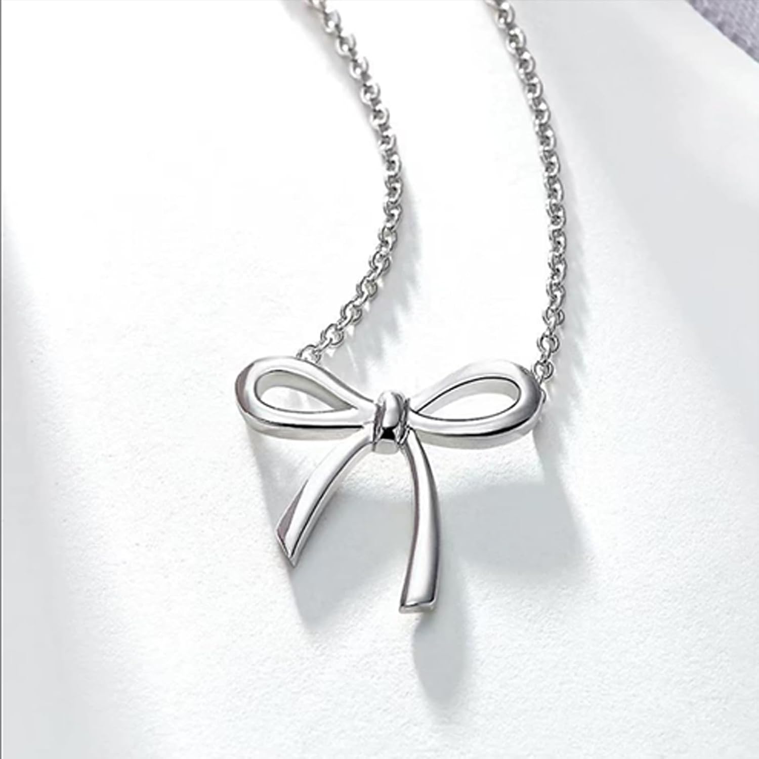 Gold Earrings Necklace for Women Cute Bow Earrings Dainty Bow Necklace Gold Jewelry Set Summer Beach Earring Charm Necklaces Beach Outfits Trendy Jewelry Gifts for Women