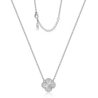 AIPPK Clover Pendant Necklace 18K Gold Plated Four Leaf Clover Necklaces Lucky Simple Jewelry Gifts for Women