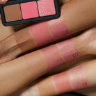 KIKO Milano Multi Finish Trio Blush & Bronzer Palette | 1 Bronzer And 2 Blushes In Matte And Metallic Finishes