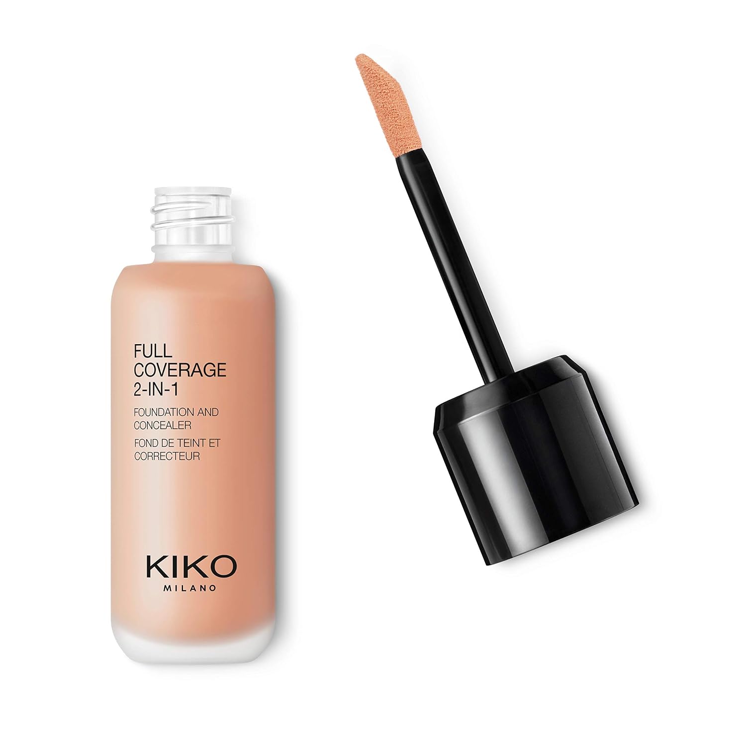KIKO Milano Full Coverage 2 in 1 Foundation & Concealer with Superior Coverage