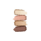 KIKO Milano Bright Quartet Eyeshadow Palette | 4 Baked Eyeshadows For Wet And Dry Use