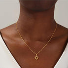 CHESKY Layered Necklaces for Women Trendy, Dainty 14k Gold Plated Pendant Necklace Layering Necklace for Women Non Tarnish Hypoallergenic Sun Gold Necklace Stack Gold Jewelry for Women Gifts