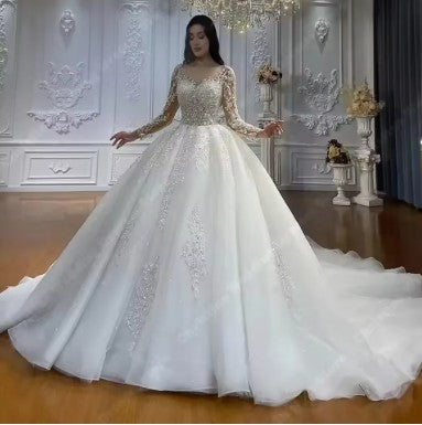 Luxury Beautiful Wedding Dress EDW232